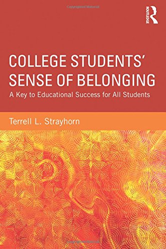 Book Cover College Students' Sense of Belonging