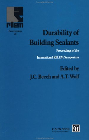 Durability of Building Sealants (RILEM Proceedings)