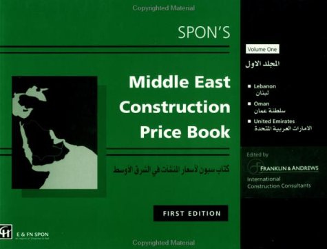 Spon's Middle East Construction Price Book: Lebanon Oman United Arab Emirates
