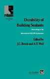 Durability of Building Sealants (RILEM Proceedings)