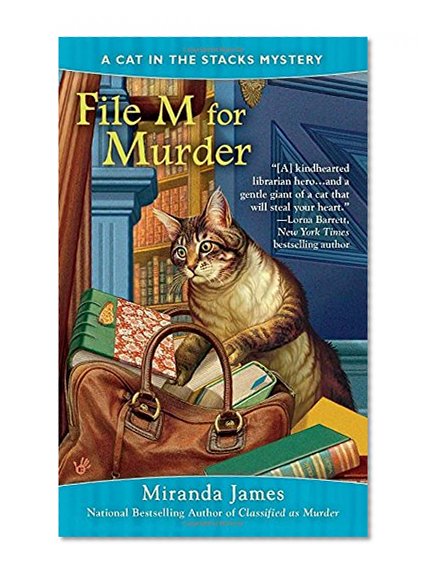 Book Cover File M for Murder (Cat in the Stacks Mystery)