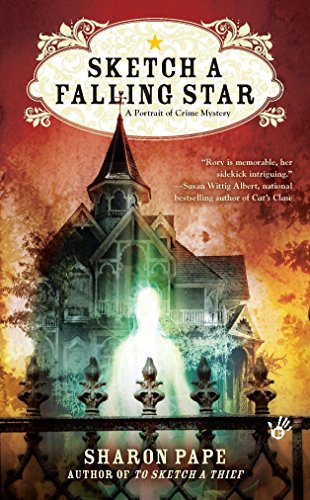 Book Cover Sketch a Falling Star (A Portrait of Crime Mystery)