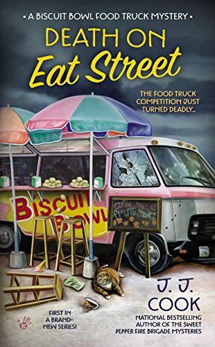 Book Cover Death on Eat Street (Biscuit Bowl Food Truck)