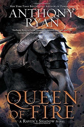 Book Cover Queen of Fire (Raven's Shadow)
