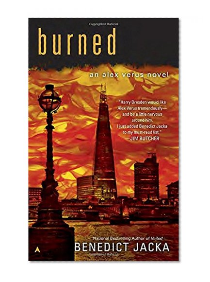 Book Cover Burned (An Alex Verus Novel)