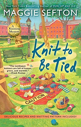 Book Cover Knit to Be Tied (A Knitting Mystery)