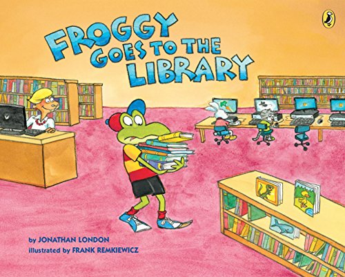 Book Cover Froggy Goes to the Library