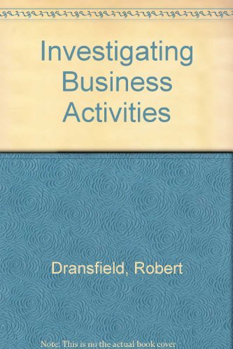 Investigating Business Activities
