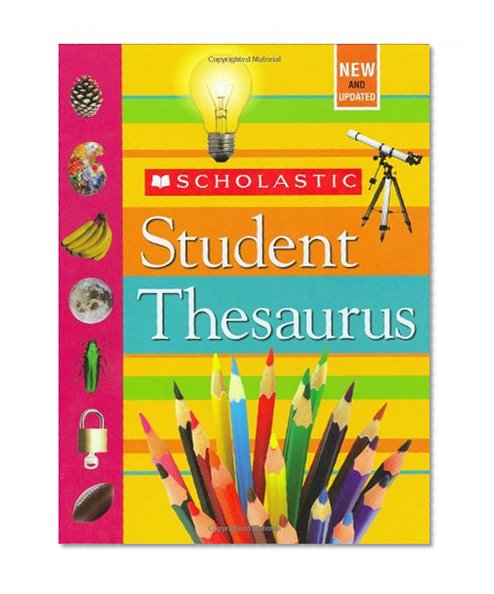Book Cover Scholastic Student Thesaurus