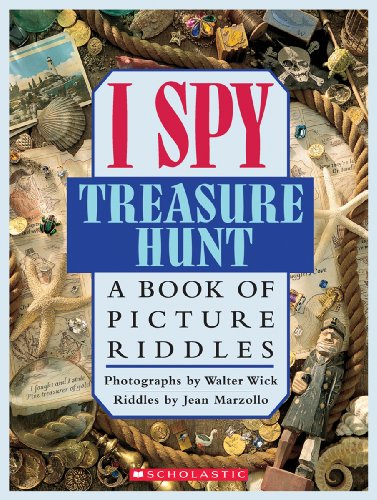 Book Cover I Spy Treasure Hunt: A Book of Picture Riddles