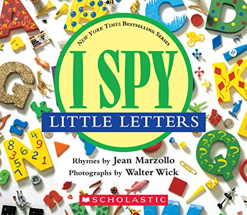 Book Cover I Spy Little Letters