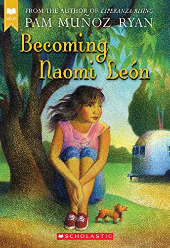 Book Cover Becoming Naomi LeÃ³n (Scholastic Gold)