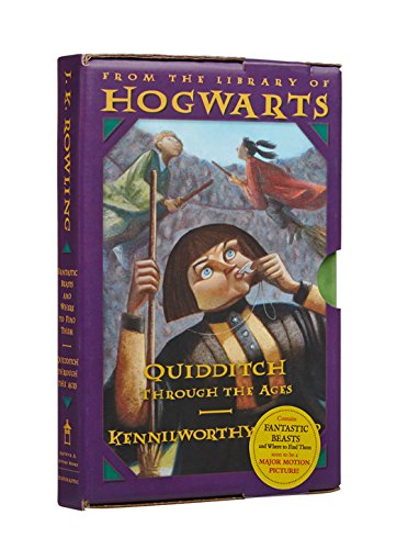 Book Cover Harry Potter Schoolbooks: Fantastic Beasts and Where to Find Them / Quidditch Through the Ages