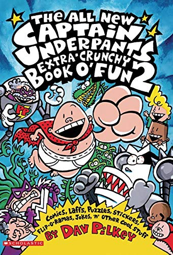 Book Cover The All New Captain Underpants Extra-Crunchy Book o' Fun 2