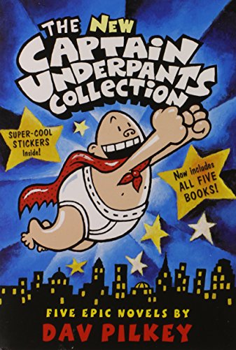 Book Cover The New Captain Underpants Collection (Books 1-5)
