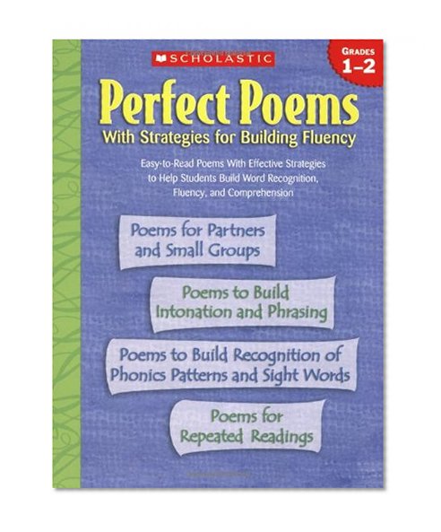 Book Cover Perfect Poems: With Strategies for Building Fluency (Grades 1-2)