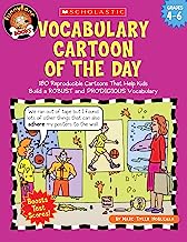 Book Cover Vocabulary Cartoon of the Day: Grades 4–6: 180 Reproducible Cartoons That Help Kids Build a ROBUST and PRODIGIOUS Vocabulary
