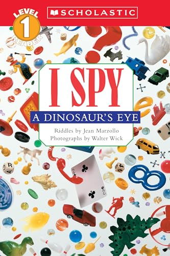 Book Cover Scholastic Reader Level 1: I Spy a Dinosaur's Eye