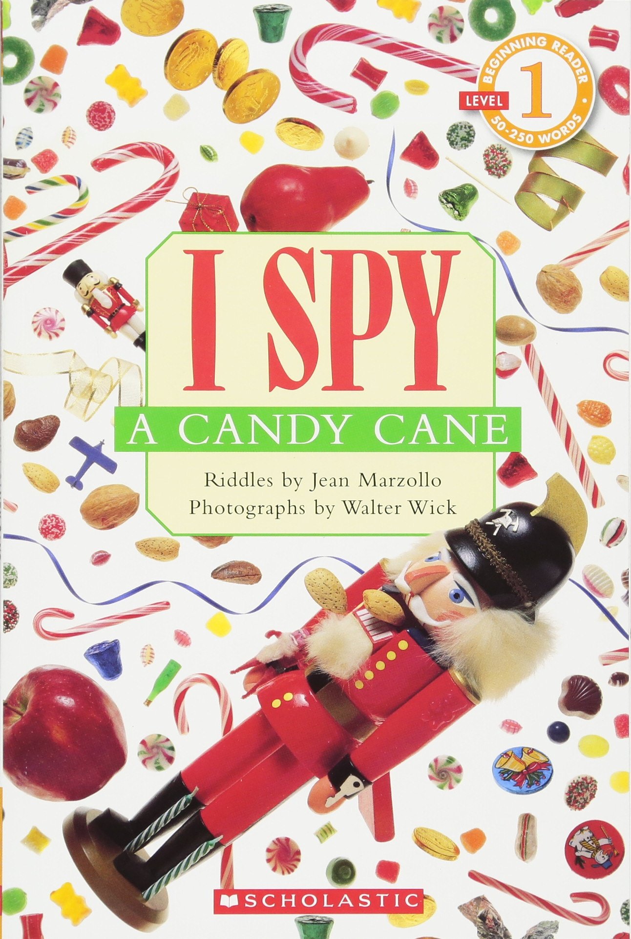 Book Cover I Spy a Candy Cane (Scholastic Reader, Level 1)