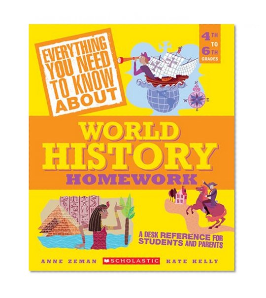 Book Cover Everything You Need to Know About World History Homework (Everything You Need to Know About)