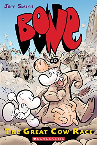 Book Cover Great Cow Race (BONE #2)