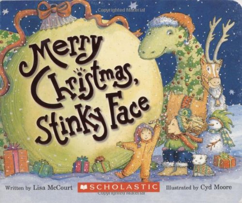 Book Cover Merry Christmas, Stinky Face
