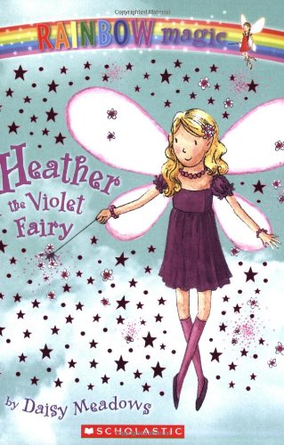 Book Cover Heather the Violet Fairy (Rainbow Magic #7)