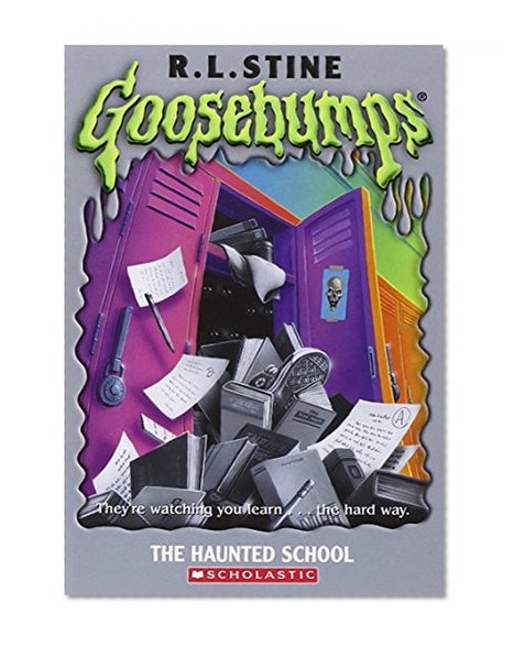 Book Cover The Haunted School (Goosebumps #59)