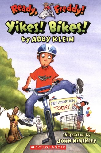 Book Cover Ready, Freddy! #7: Yikes Bikes!