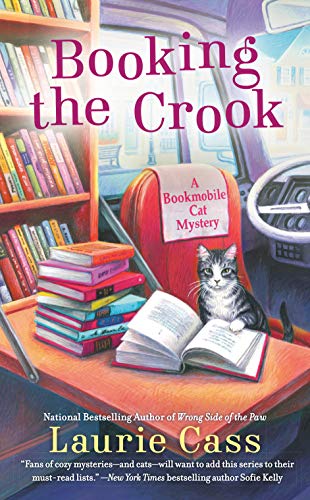 Book Cover Booking the Crook (A Bookmobile Cat Mystery)