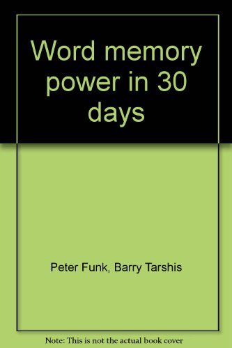 Word memory power in 30 days