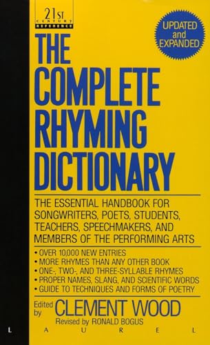 Book Cover The Complete Rhyming Dictionary: Including The Poet's Craft Book