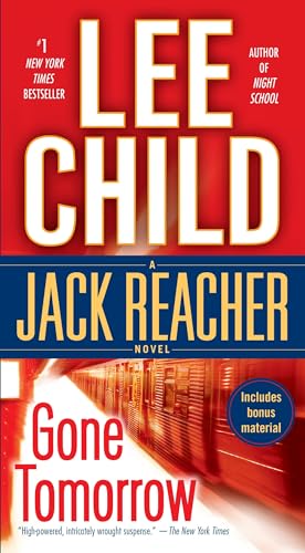 Book Cover Gone Tomorrow (Jack Reacher)