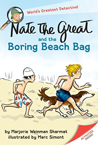Book Cover Nate the Great and the Boring Beach Bag