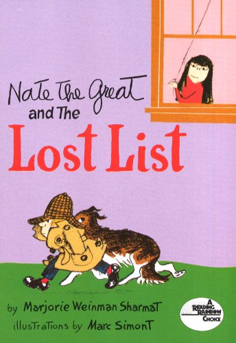 Book Cover Nate the Great and the Lost List