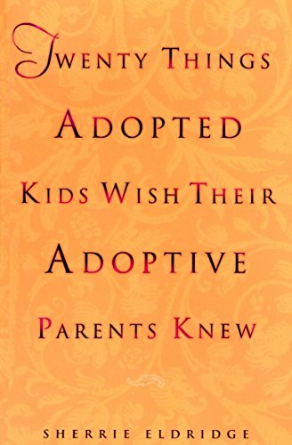 Book Cover Twenty Things Adopted Kids Wish Their Adoptive Parents Knew