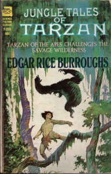 Jungle Tales of Tarzan (Tarzan Series #6) (Ace SF Classic, F-206)