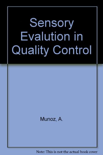 Sensory Evaluation in Quality Control