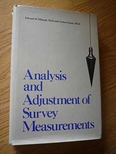 Book Cover Analysis & Adjustment of Survey Measurements