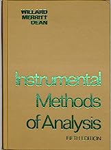 Instrumental Methods of Analysis