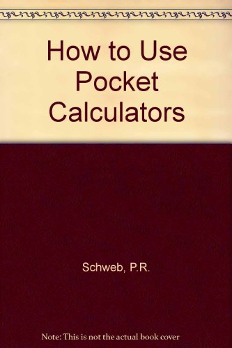 How to use pocket calculators