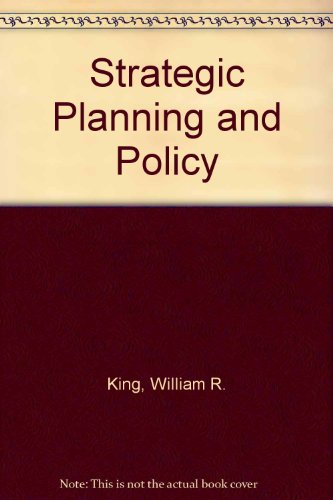 Strategic Planning and Policy