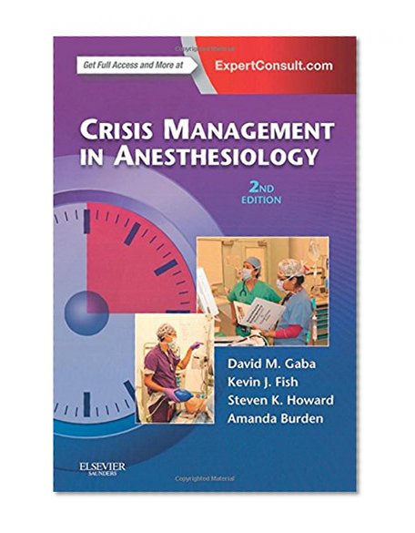 Book Cover Crisis Management in Anesthesiology, 2e