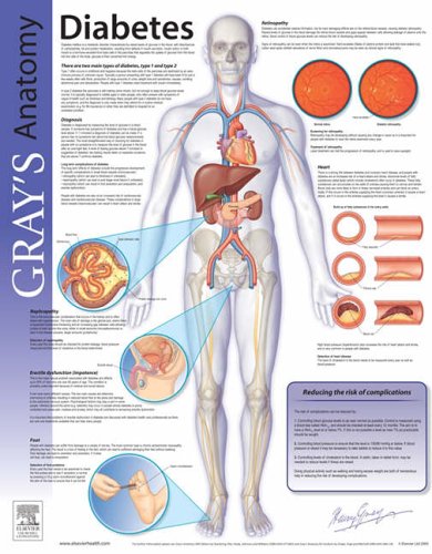 Diabetes: Gray's Anatomy Poster Series, 1e