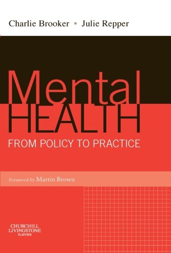 Mental Health: From Policy to Practice, 1e