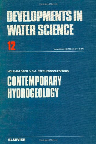 Contemporary hydrogeology, Volume 12: The George Burke Maxey memorial volume (Developments in Water Science)