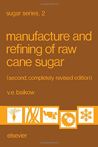 Manufacture and Refining of Raw Cane Sugar, Second Edition (Sugar Series)