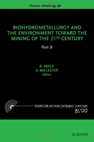 Biohydrometallurgy and the Environment Toward the Mining of the 21st Century (Process Metallurgy)
