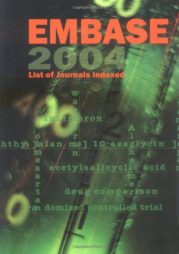 Embase List of Journals Indexed 2004
