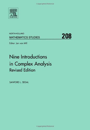 Nine Introductions in Complex Analysis - Revised Edition, Volume 208 (North-Holland Mathematics Studies)